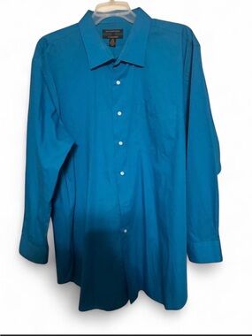 Alexander Julian Teal Dress Shirt